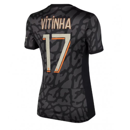 Dámy Fotbalový dres Paris Saint-Germain Vitinha Ferreira #17 2023-24 Třetí Krátký Rukáv